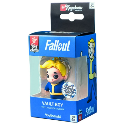 Varëse çelësash Fallout Vault Boy, figurë vinili 3D, shumëngjyrëshe