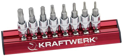 Set me çelësa bit Kraftwerk TX Magalu 1/4", 8 copë