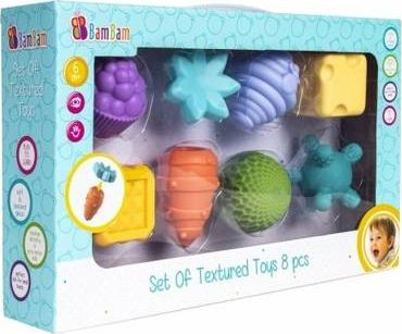 Set lojrash BamBam Play Set 1169, lodër ndjesore edukative, shumëngjyrëshe