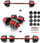 Set shtanga HMS SGC20, 20 kg