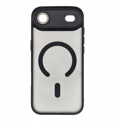 Maskë telefoni OEM VARIETE MAG COVER për iPhone 17 Pro, përputhet me MagSafe, anë TPU, e zezë