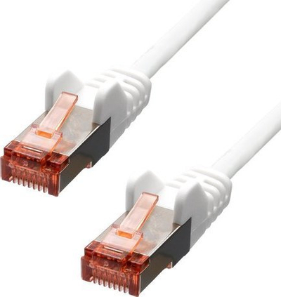 Kabllo rrjeti ProXtend CAT6 F UTP CCA, 1.5m, PVC, e bardhë