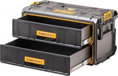 Kuti veglash Dewalt Toughsystem 2.0, 2 sirtarë, modulare
