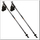 Set shkopinjë skijimi Nils Extreme Carbon, 2 copë, të zeza