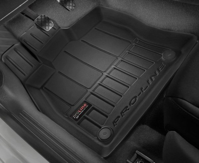 Tapeta gome FROGUM ProLine për Mitsubishi Outlander II, set me 3 copë, 2006-2012, të zeza