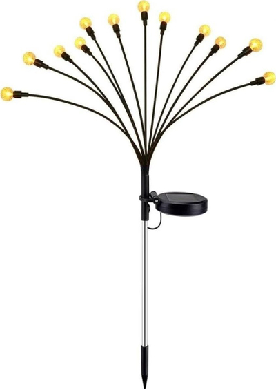 Lampë diellore për kopsht Saska Garden Dancing in the Wind, 12 LED, 72 cm, dritë e ngrohtë