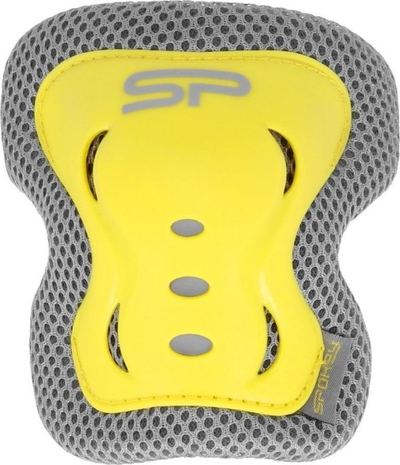 Set mbrojtës për patina Spokey Shield Jr, për fëmijë, 3 pjesë, i zi