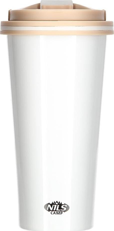 Termus Nils Extreme Nils Camp NCB18, 500ml, çelik inox, i bardhë