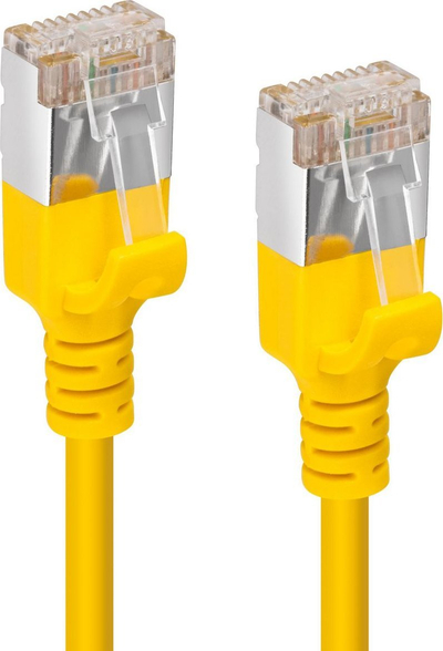 Kabllo rrjeti MicroConnect CAT6A U FTP Slim, 3m, portokalli