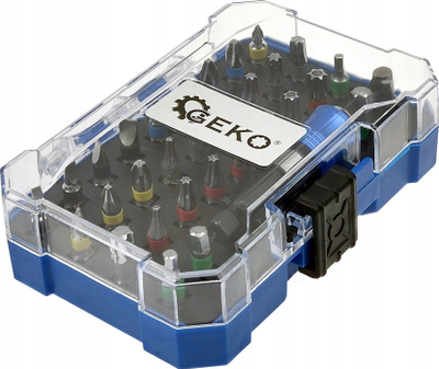Set bitash Geko G30064, 32 copë, me mbajtës magnetik