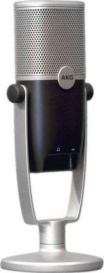Mikrofon USB AKG Ara, kondensator, 24-bit 96kHz, blu argjend