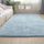 Tapet Strado Rug Alpaca, 140x200 cm, poliester, ngjyrë argjendi