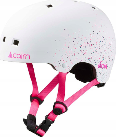 Helmetë biçiklete Cairn Eon M, ABS, 6 vrima ajrosje, e zezë mat gri