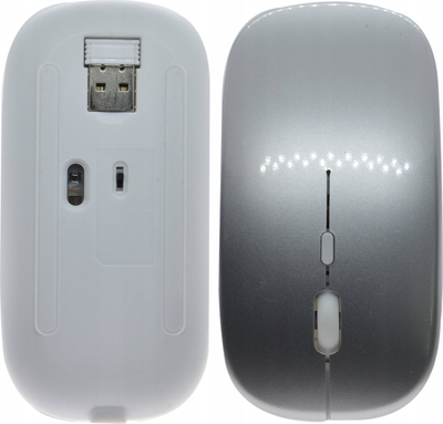 Maus wireless Trusty 4D Slimfit, optik, 1600 DPI, argjendtë
