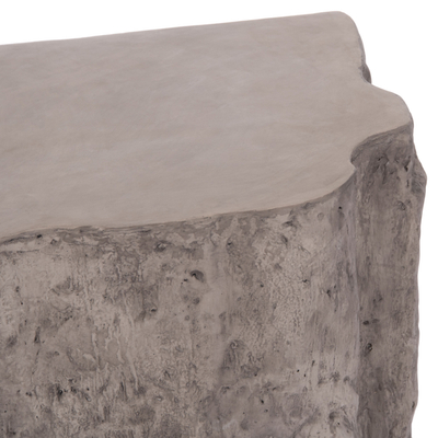 Konsolë Interon Rock HM18152.03, fiber cement, 120x50x71 cm, gri