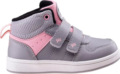 Atlete për kalamaj Bejo Bardios Kids, me shirit ngjitës, gri me rozë