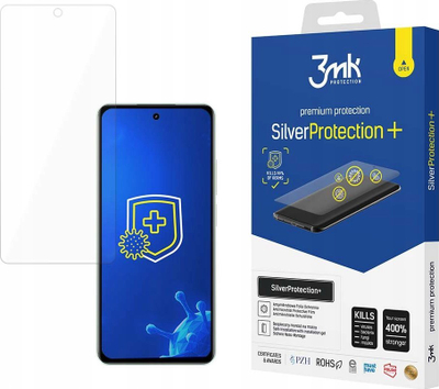 Folie mbrojtëse 3mk SilverProtection+ për Realme C67, antibakteriale, që rregullohet vetë, transparente