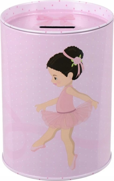 Kuti kursimi Starpak balerinë, 12 x 8 x 8 cm, rozë