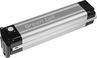 Bateri për biçikletë elektrike Green Cell 24V 13Ah, 312Wh, ngjyrë argjendi