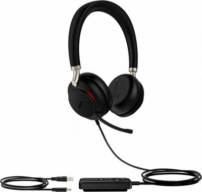 Kufje Yealink UH38 Dual Teams BAT, stereo, me USB edhe Bluetooth, të zeza
