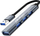 USB hub Qoltec 4in1, USB 3.0, 3x USB 2.0, gri grafit