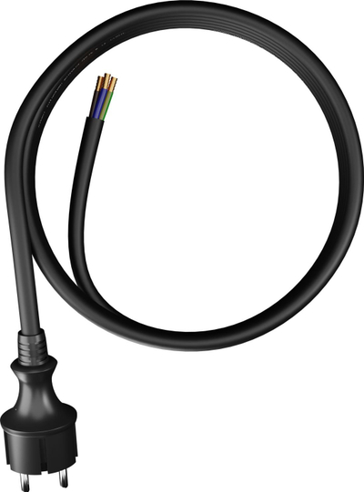 Kabllo lidhëse Plastrol PP-40H, 3m, 3x2.5mm², IP44, e bardhë