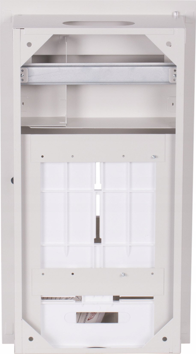 Kasetë elektrike Sabaj Switchgear RL 12E, për matës elektronik trefazor, IP31, e bardhë
