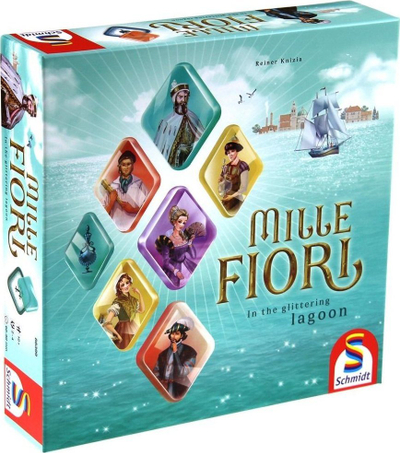 Loja tavoline Schmidt Spiele Mille Fiori, 2–4 lojtarë, mosha 10+, shumëngjyrëshe