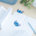 Set shënuesish Disney Stitch Tropical, fletore A6, markerë me ngjyra, blu