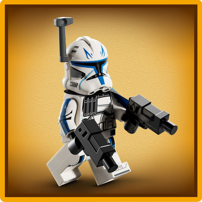 Lodër ndërtimi LEGO Star Wars Captain Rex Y-Wing Microfighter, set me figura, për fëmijë