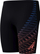 Rroba banje Speedo Medley Logo Jammer, për meshkuj, i zi me portokalli