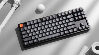 Tastierë wireless mekanike gaming Keychron K8 Max, TKL, Bluetooth USB, RGB