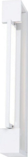 Llambë murale Paulmann Lucille LED, 40 cm, e bardhë, e zbehshme, IP44