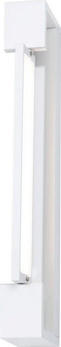 Llambë murale Paulmann Lucille LED, 40 cm, e bardhë, e zbehshme, IP44