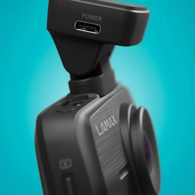 Kamera për makinë LAMAX C11 GPS 4K, me detektor radarësh, e zezë