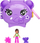 Сет за игра Polly Pocket Pet Connects Elephant, компактен, со фигура, повеќебојен