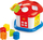 Lodër formash Dolu Shape Sorter Sweet House, me çelësa, shumëngjyrëshe