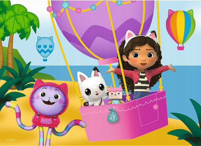 Puzzle TREFL miniMaxi Colorful Day Gabby 2, 20 pjesë, shumëngjyrësh