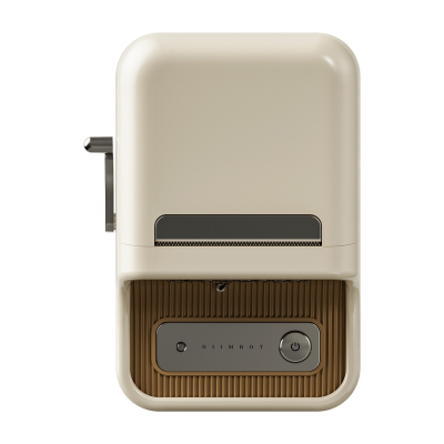 Printer etiketash NIIMBOT B21 Pro, portativ, Bluetooth, bezhë