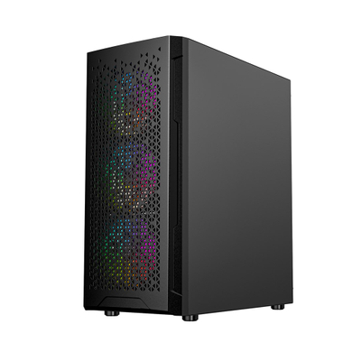 Kuti kompjuteri Gembird Fornax 400X, Midi Tower ATX, ARGB, e zezë
