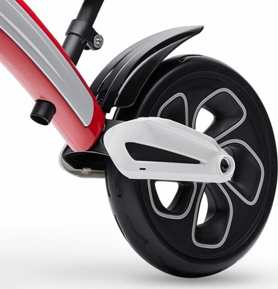 Biçikletë balance Qplay Impact, 10", për kalamaj, e kuqe