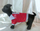 Bluzë polo për qen Doggy Dolly, XS, pambuk, e kuqe