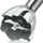 Blender Bosch MS8CM6190, i zi/hirtë