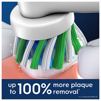 Kokat zëvendësuese për brushën Oral-B Pro Cross Action, 8 copë