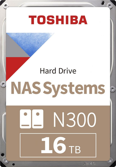 Disk HDD Toshiba N300, 3.5", 16 TB, SATA III 6 GB/s