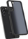 Maskë telefoni Spigen Ultra Hybrid për Galaxy S22, transparente, që e mbron nga rëniet, e zezë