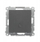 Ndërprerës shkalle Simon 55 TW6L.01/116, 10AX 250V, LED, grafit mat