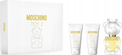 Set dhurate Moschino Toy 2 për femra, parfum, losion trupi, xhel dushi