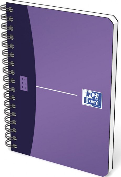 Блок спирален Office Spiral Book, A6, 90 листови, мешани бои