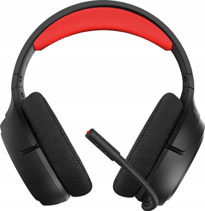 Безжични гејминг слушалки Takstar Nous, 2.4 GHz, аудио 7.1, црвени